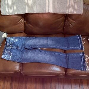 Flying Monkey High-Rise Bootcut Jean, size 27.